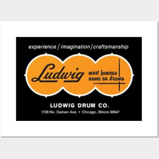 LUDWIG DRUM CO Posters and Art